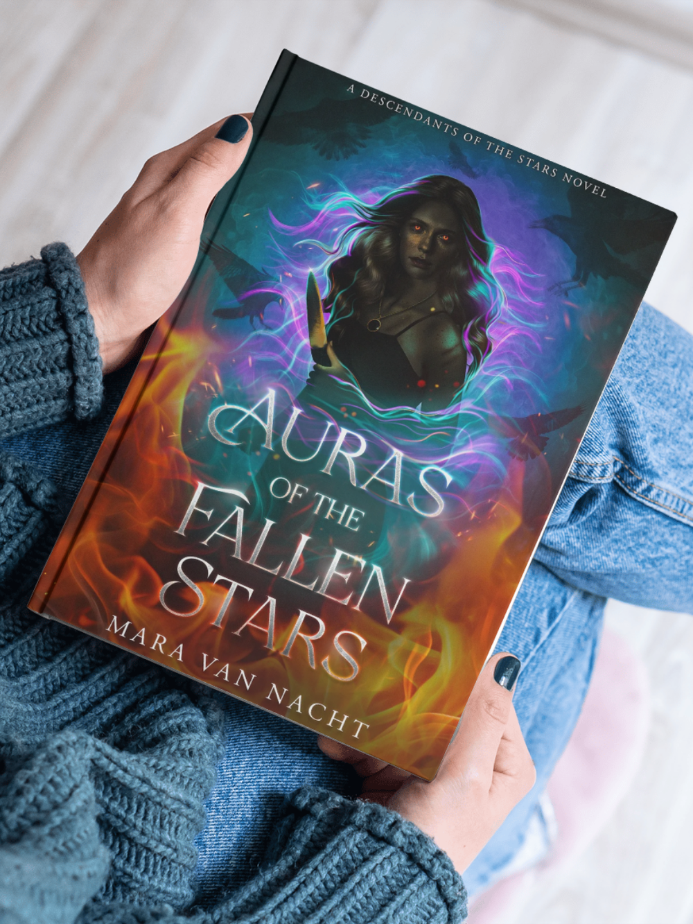Auras of the Fallen Stars Paperback Pre-Order — Author Mara van Nacht